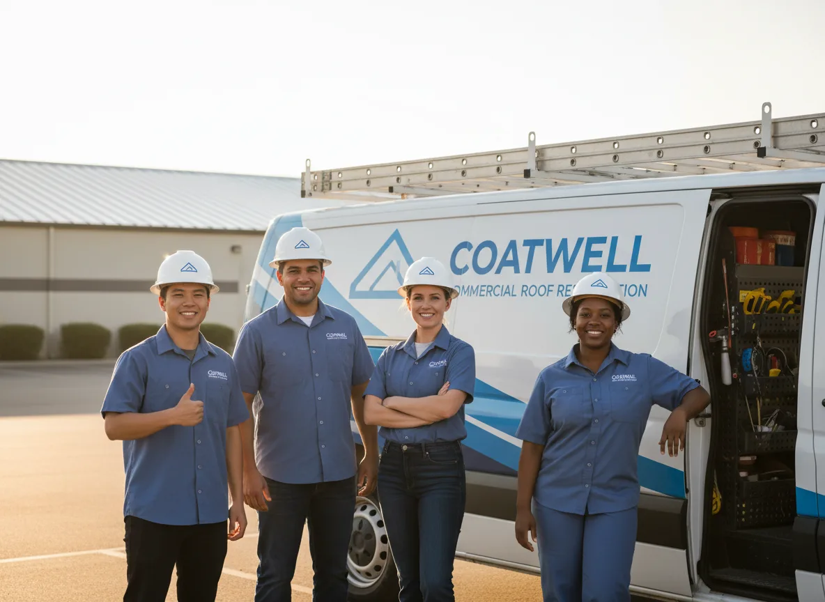 Commercial roof coating company in Taylor, TX